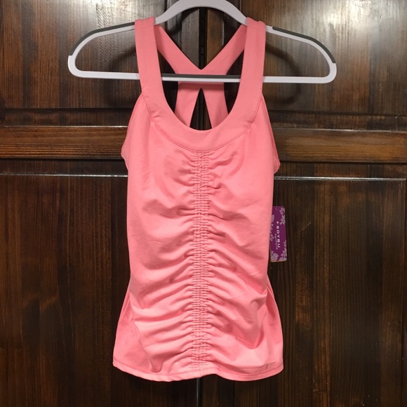 Soybu Tops - NWT Soybu size XS pink fitted workout tank top